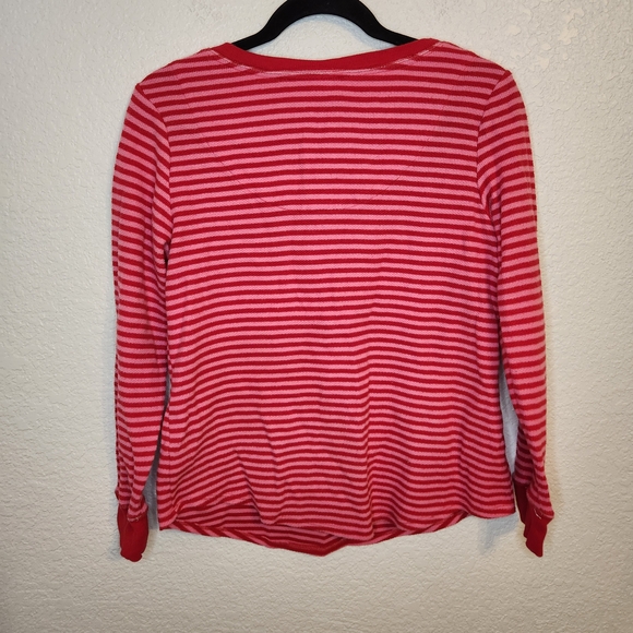 Disney Tinkerbell Tinkerbell Red and Pink pajama pants and shirt Women's size XL - Picture 9 of 16